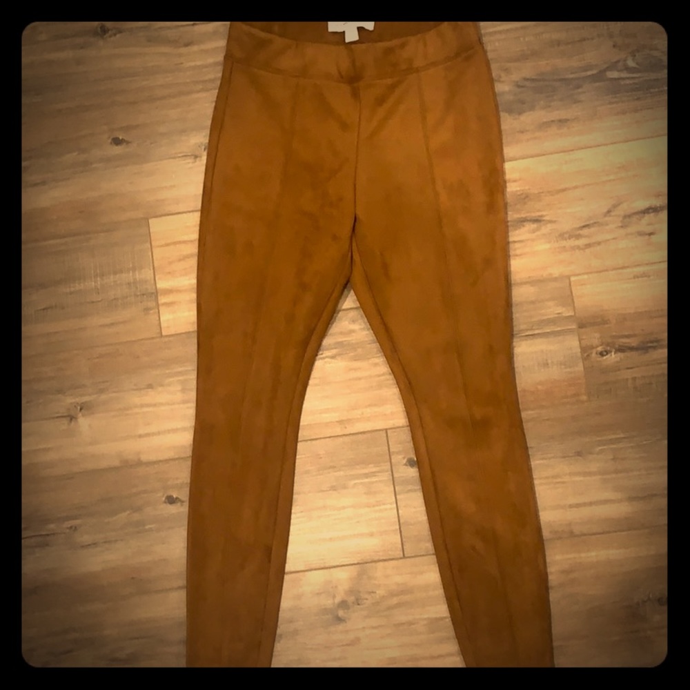 Faux Suede Stevie Pants